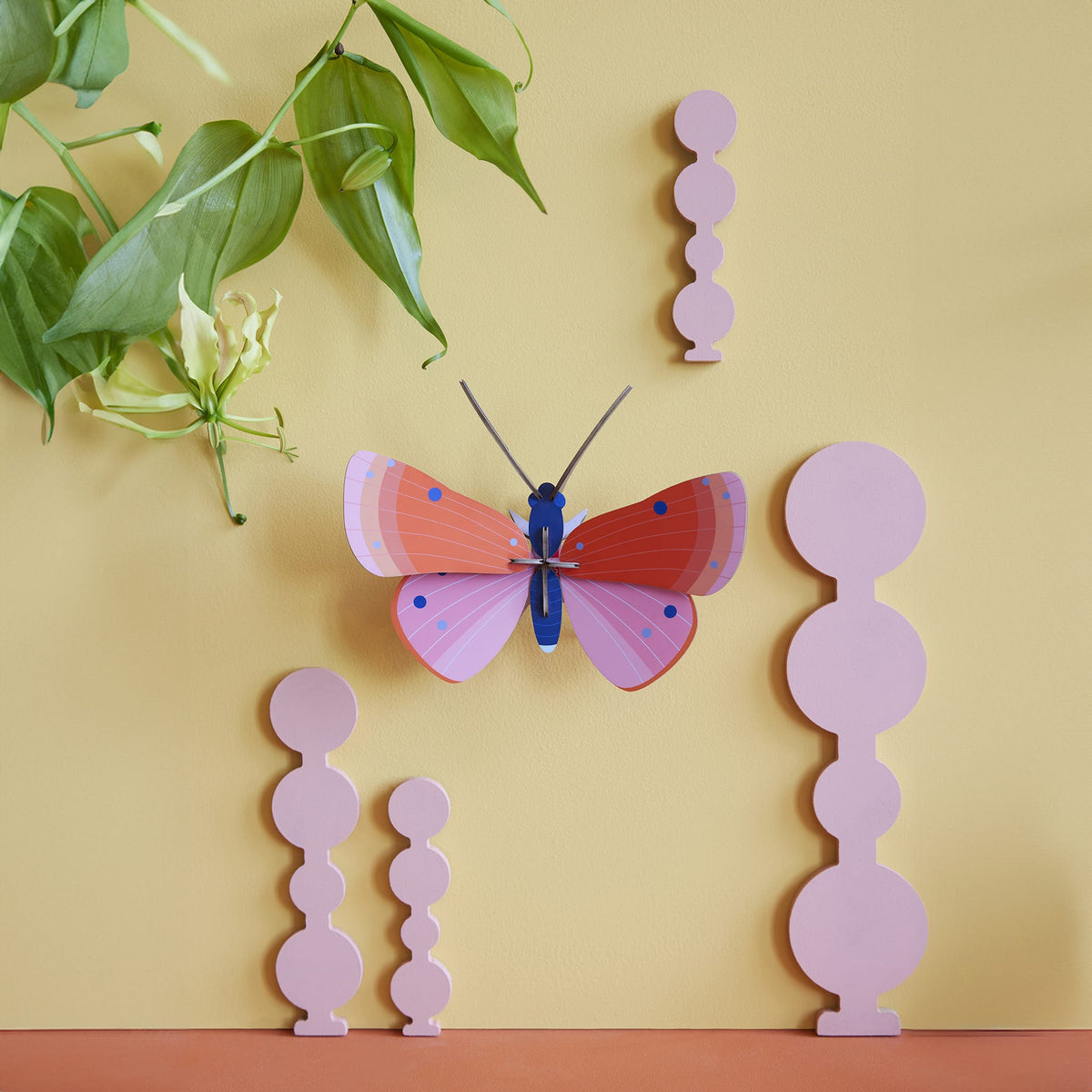 Studio Roof 3D Wall Decoration - Delias Butterfly BLICK Art Materials