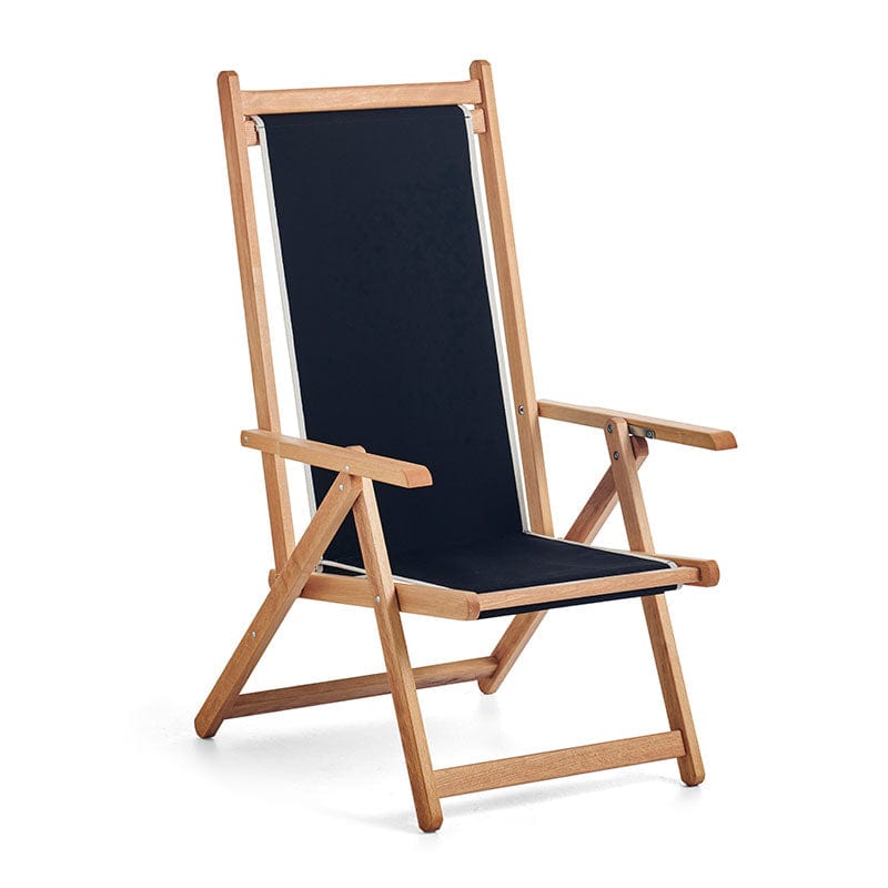 Monte Deck Chair black  -  Outdoor Chairs  by  Basil Bangs