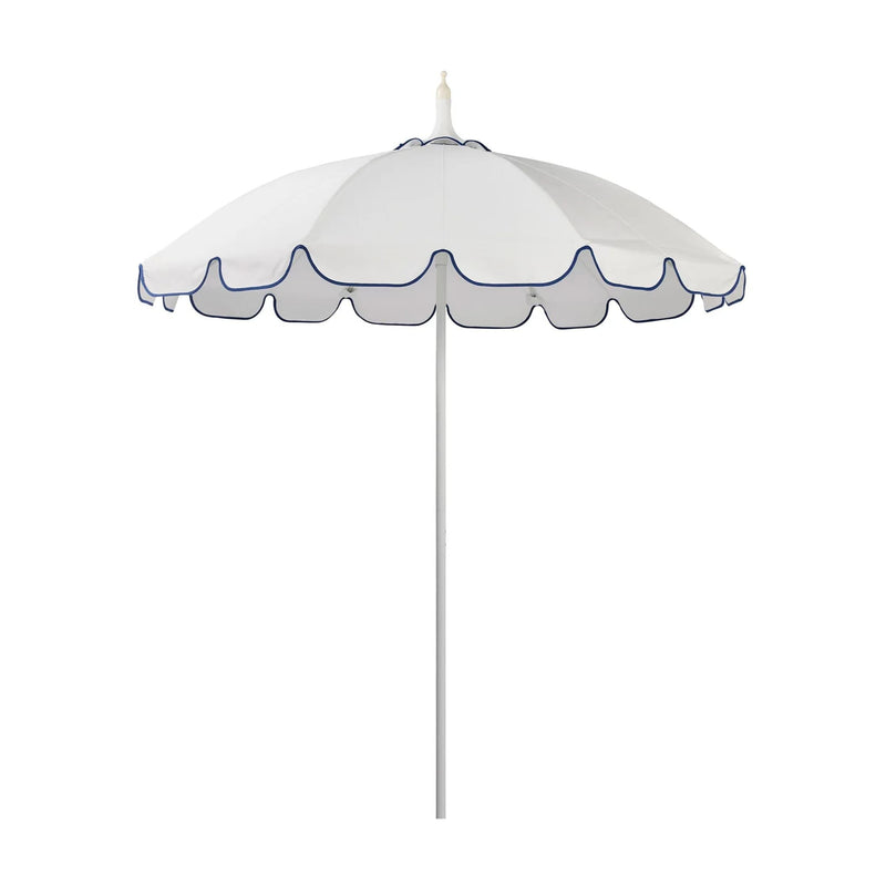 In White, the Pagoda Umbrella delivers crisp, architectural shade with UPF50+ protection and commercial-grade durability for refined outdoor spaces.