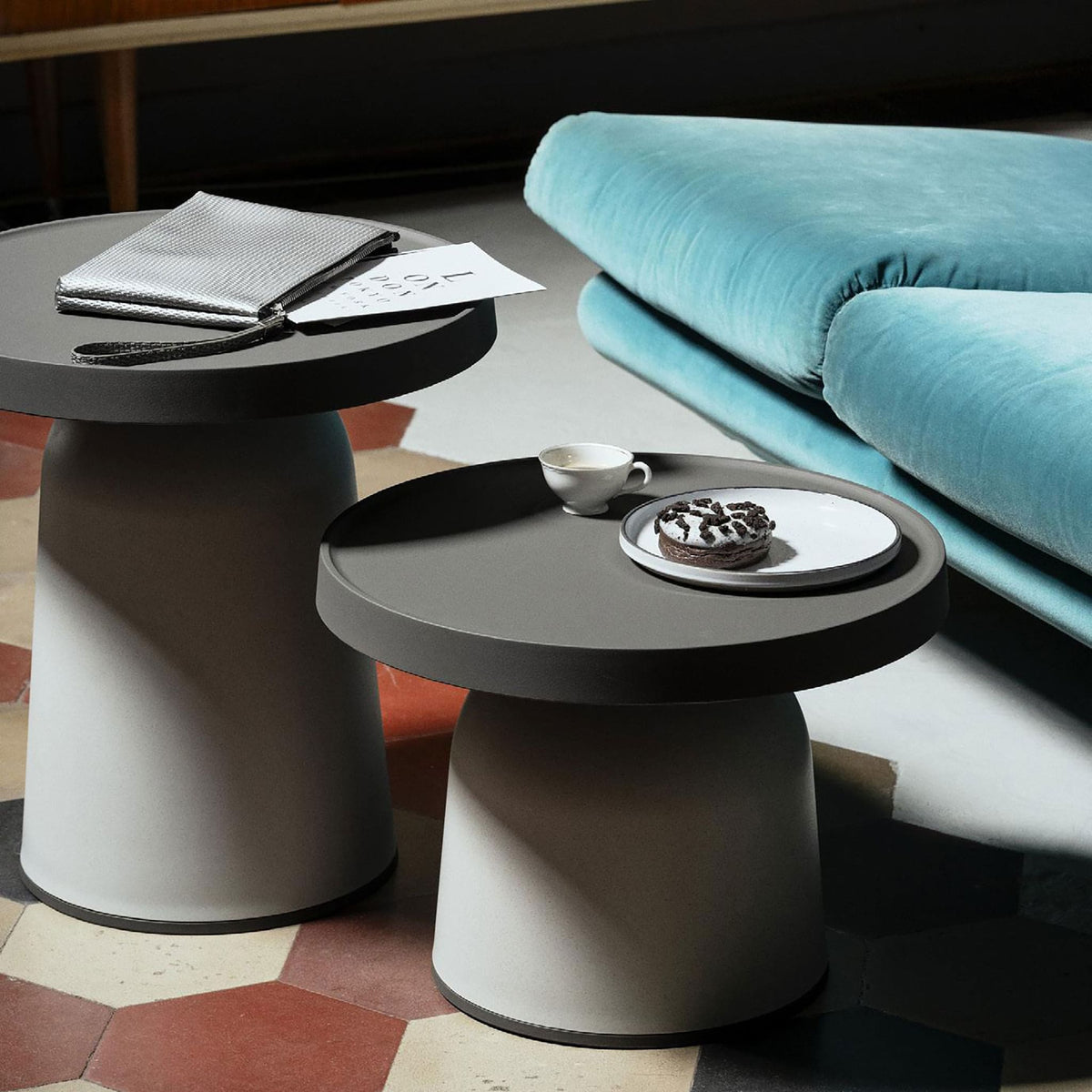 Thick Top, Indoor & Outdoor End Tables by TOOU Design – Nüline Distribution