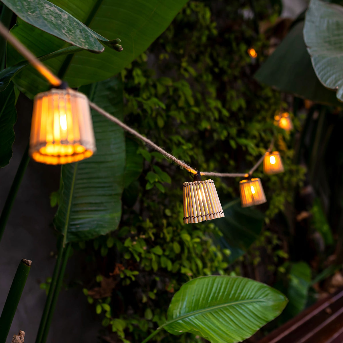 Okinawa Bamboo Garland, Solar-Powered & Captivating Design – Nüline ...