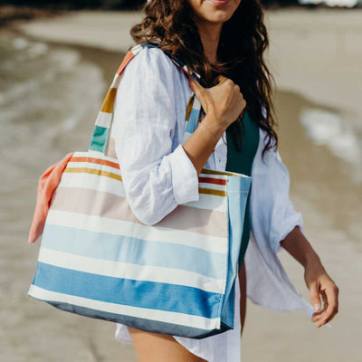 Whether you're running errands or heading to the beach, the Weekend Tote by Basil Bangs has got you covered.
