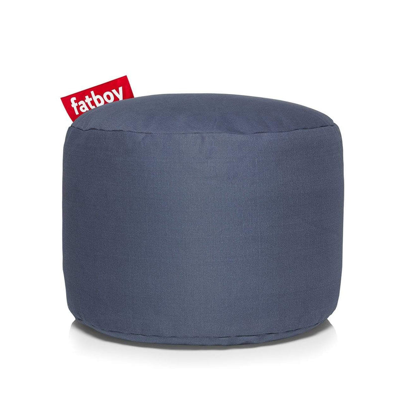 Point Stonewashed blue  -  Ottomans  by  Fatboy