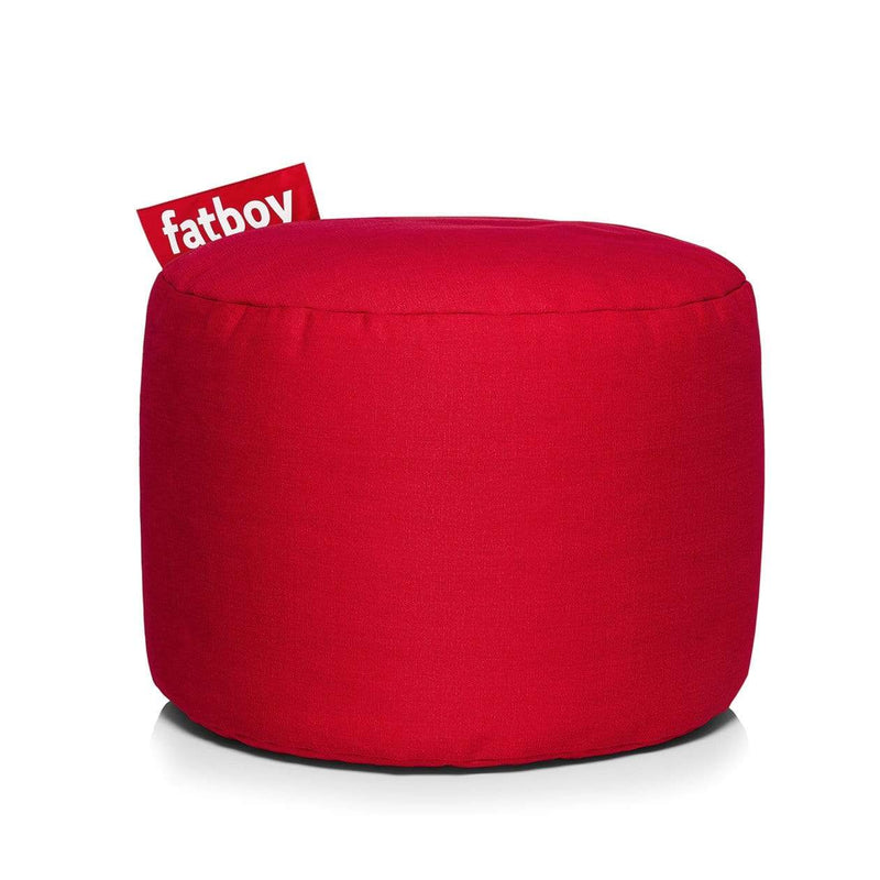 Point Stonewashed red  -  Ottomans  by  Fatboy
