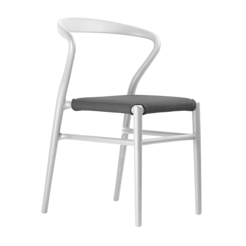 JOI TwentyFour white / coffee  -  Kitchen & Dining Room Chairs  by  TOOU